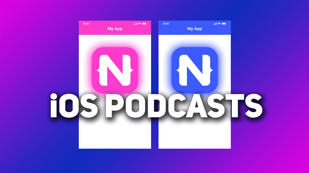 iOS Podcast Cover Art Animation with Inheriting Shadow Color poster