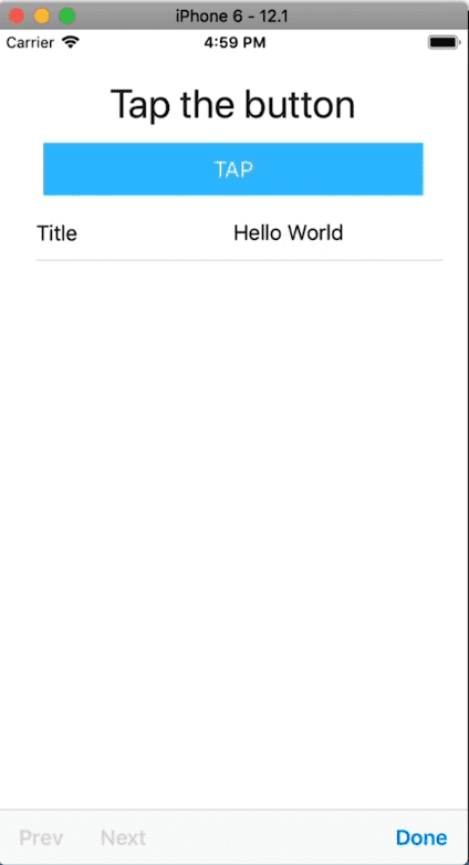 Demo app